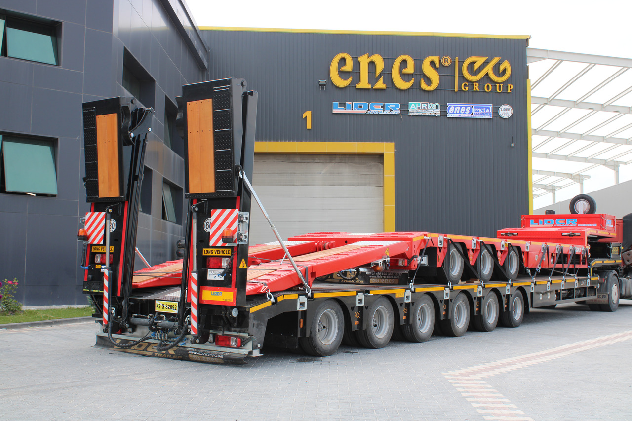 LIDER 2025 model 150 Tons capacity Lowbed semi trailer - Náves podvalník: obrázok 1 LIDER 2025 model 150 Tons capacity Lowbed semi trailer - Náves podvalník: obrázok 1