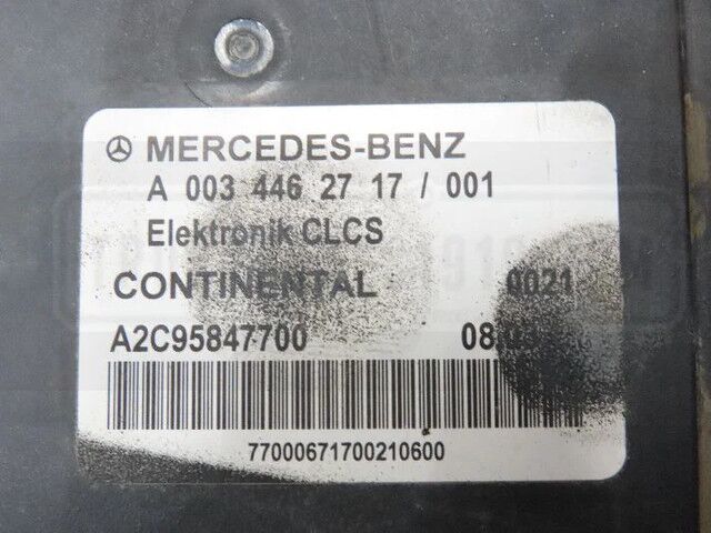 Continental Electrical System Regeleenheid CLCS MB MP4 - Riadiaca jednotka pre Nákladné auto: obrázok 2 Continental Electrical System Regeleenheid CLCS MB MP4 - Riadiaca jednotka pre Nákladné auto: obrázok 2