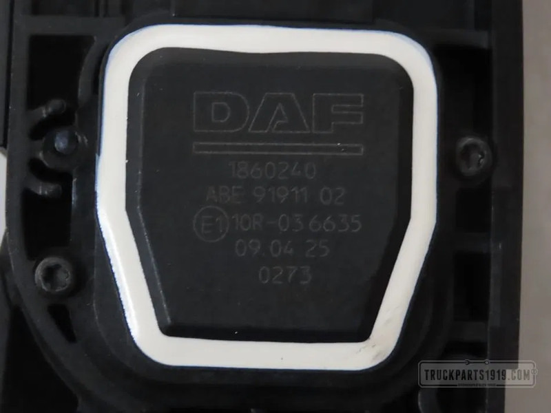 DAF 1860240 Gaspedaal DAF XF - Palubná doska pre Nákladné auto: obrázok 2 DAF 1860240 Gaspedaal DAF XF - Palubná doska pre Nákladné auto: obrázok 2