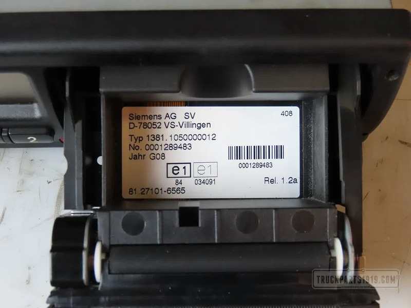 MAN 81.27101.6565 | Tachograaf R1.2 - Elektrický systém pre Nákladné auto: obrázok 2 MAN 81.27101.6565 | Tachograaf R1.2 - Elektrický systém pre Nákladné auto: obrázok 2