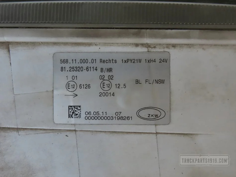 MAN Lighting Mistlamp met RAW Re. - Hmlové svetlo pre Nákladné auto: obrázok 2 MAN Lighting Mistlamp met RAW Re. - Hmlové svetlo pre Nákladné auto: obrázok 2