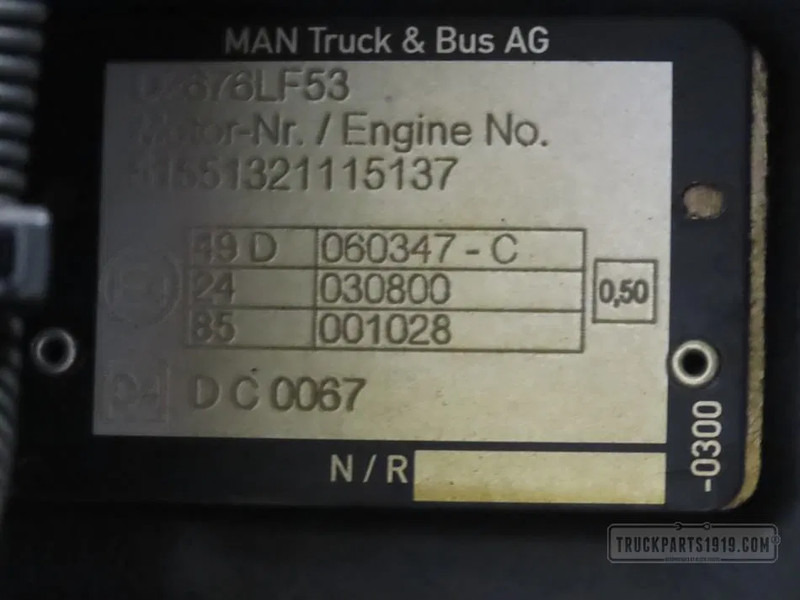 MAN Motor D2676LF53 E6 - Motor pre Nákladné auto: obrázok 3 MAN Motor D2676LF53 E6 - Motor pre Nákladné auto: obrázok 3