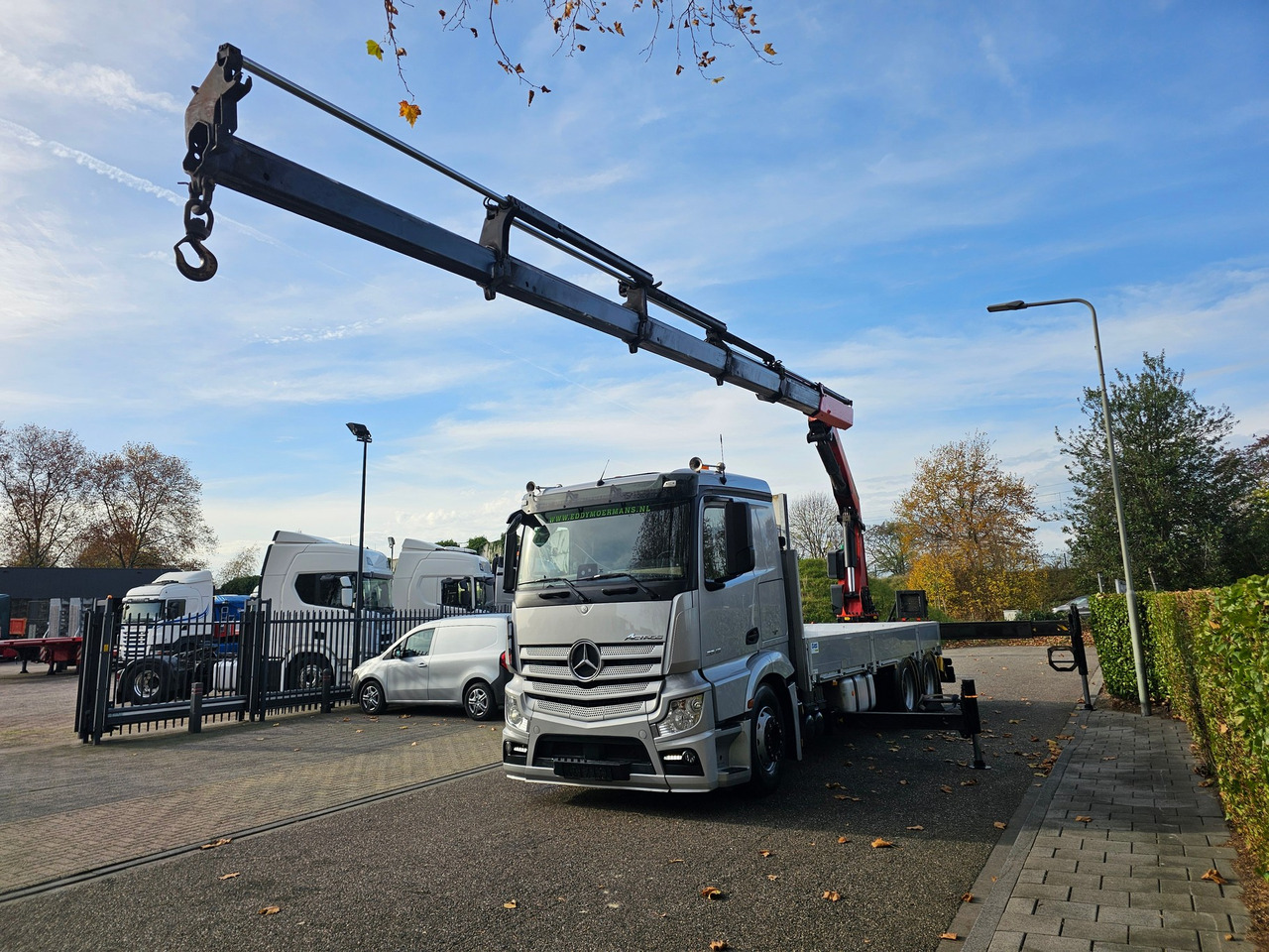 Mercedes Benz Actros 2645 6x4 - Valníkový/ Plošinový nákladný automobil, Auto s hydraulickou rukou: obrázok 3 Mercedes Benz Actros 2645 6x4 - Valníkový/ Plošinový nákladný automobil, Auto s hydraulickou rukou: obrázok 3