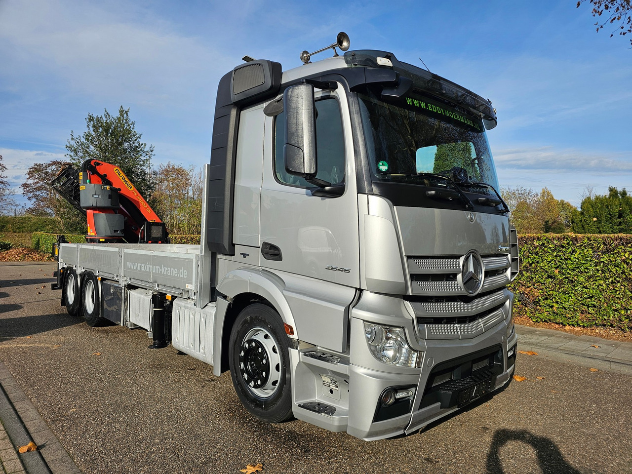 Mercedes Benz Actros 2645 6x4 - Valníkový/ Plošinový nákladný automobil, Auto s hydraulickou rukou: obrázok 5 Mercedes Benz Actros 2645 6x4 - Valníkový/ Plošinový nákladný automobil, Auto s hydraulickou rukou: obrázok 5