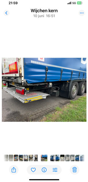 Kässbohrer Trailer heeft nu laadklep 2000 KG - Plachtový náves: obrázok 3 Kässbohrer Trailer heeft nu laadklep 2000 KG - Plachtový náves: obrázok 3