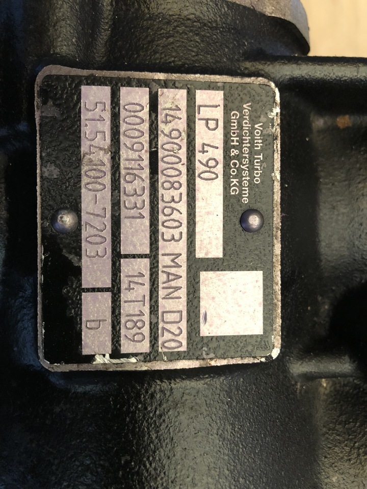 AIR COMPRESSOR MAN TGA 2 CYLINDERS MAN TGA - Kompresor pre Nákladné auto: obrázok 1 AIR COMPRESSOR MAN TGA 2 CYLINDERS MAN TGA - Kompresor pre Nákladné auto: obrázok 1