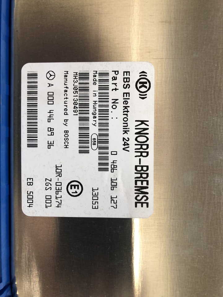 Riadiaca jednotka pre Nákladné auto DRIVE CONTROL CPC3 ELECTRONICS ACTROS MP4: obrázok 8 Riadiaca jednotka pre Nákladné auto DRIVE CONTROL CPC3 ELECTRONICS ACTROS MP4: obrázok 8