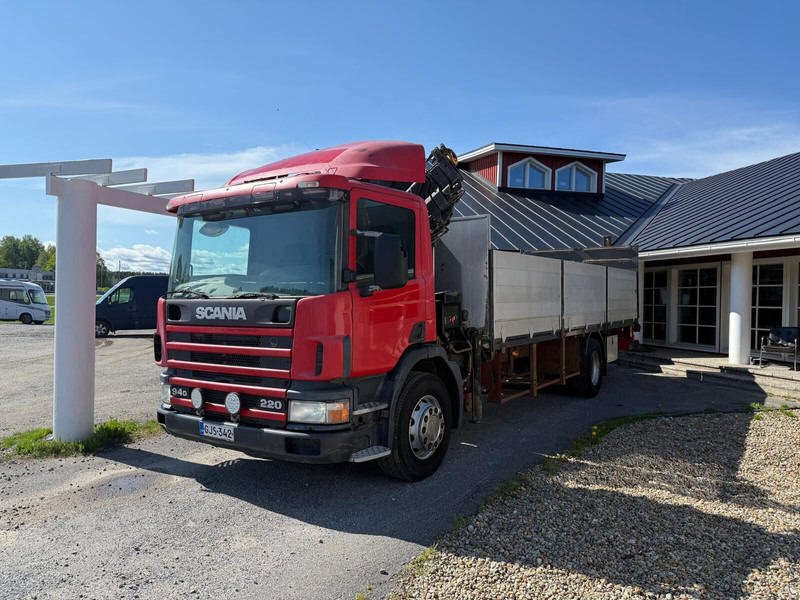 Volvo Scania P94 - Valníkový/ Plošinový nákladný automobil, Auto s hydraulickou rukou: obrázok 1 Volvo Scania P94 - Valníkový/ Plošinový nákladný automobil, Auto s hydraulickou rukou: obrázok 1