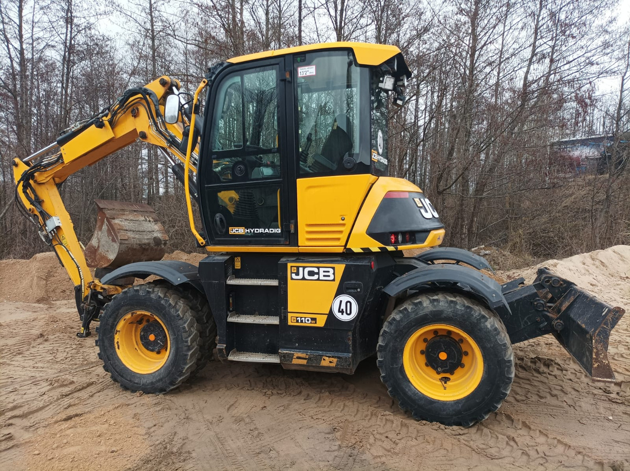 JCB HD110WT T4F - Mini rýpadlo: obrázok 4 JCB HD110WT T4F - Mini rýpadlo: obrázok 4