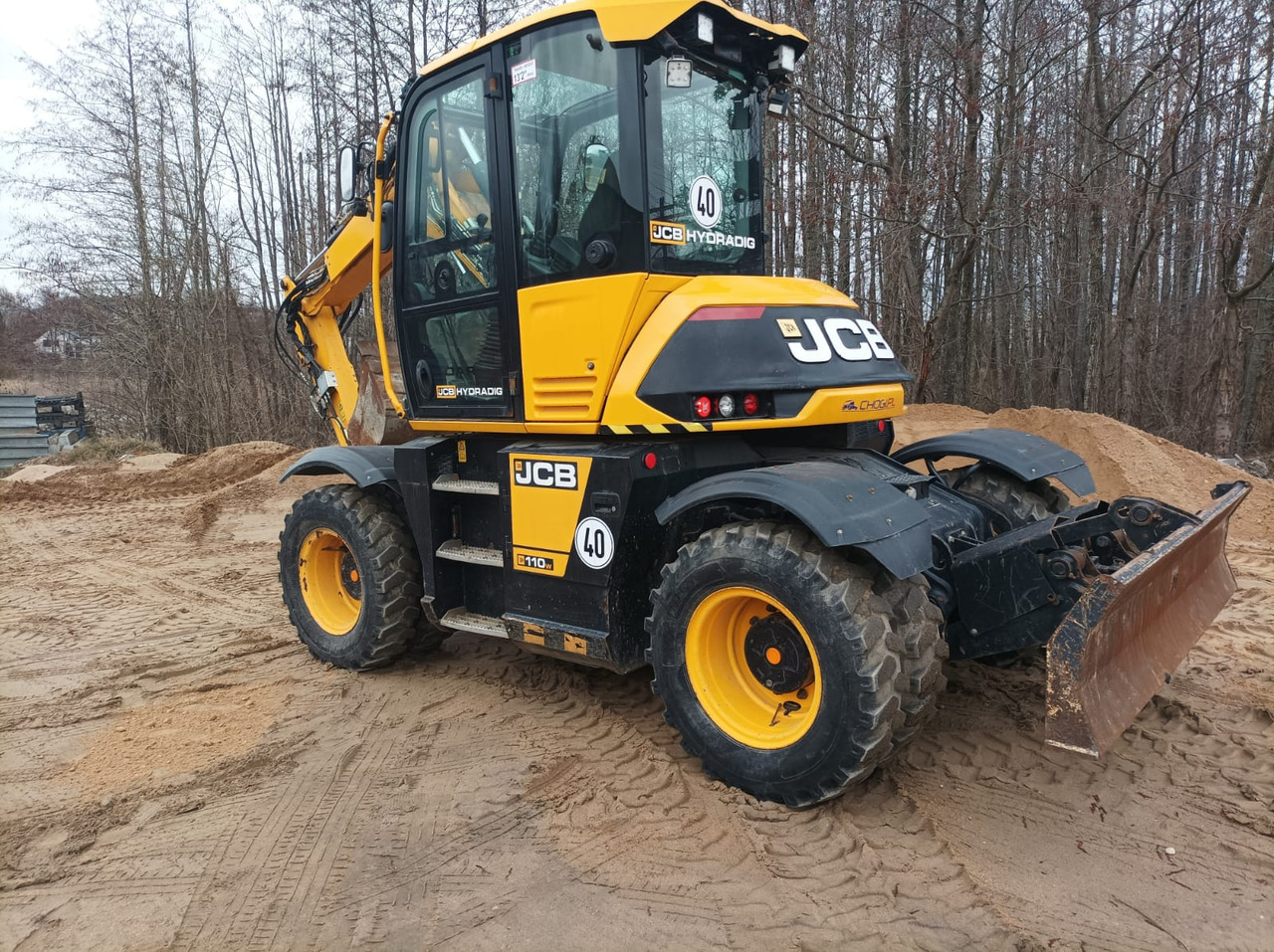 JCB HD110WT T4F - Mini rýpadlo: obrázok 1 JCB HD110WT T4F - Mini rýpadlo: obrázok 1