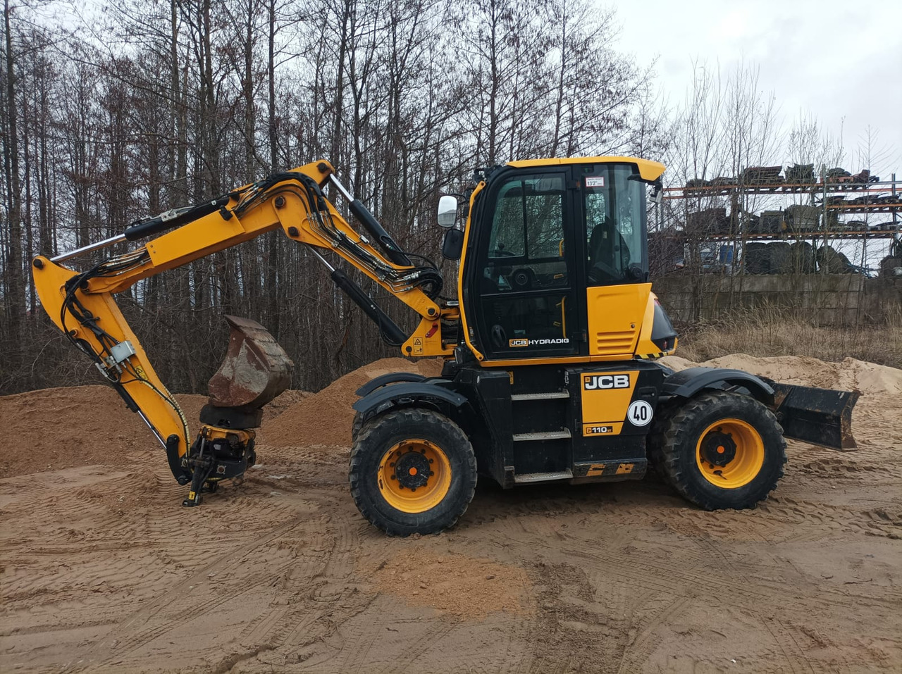 JCB HD110WT T4F - Mini rýpadlo: obrázok 2 JCB HD110WT T4F - Mini rýpadlo: obrázok 2