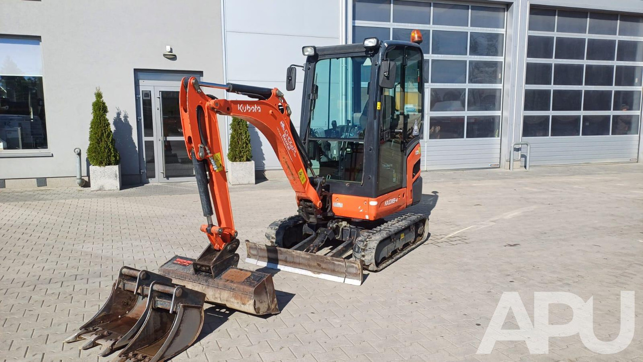 KUBOTA KX018-4 - Mini rýpadlo: obrázok 1 KUBOTA KX018-4 - Mini rýpadlo: obrázok 1