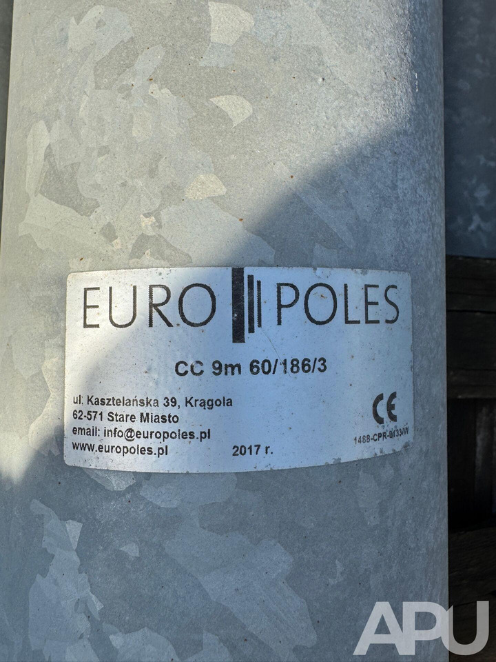 Słupy CC9m 60/186/3 tj 9 metrów - Stavebné zariadenia: obrázok 3 Słupy CC9m 60/186/3 tj 9 metrów - Stavebné zariadenia: obrázok 3