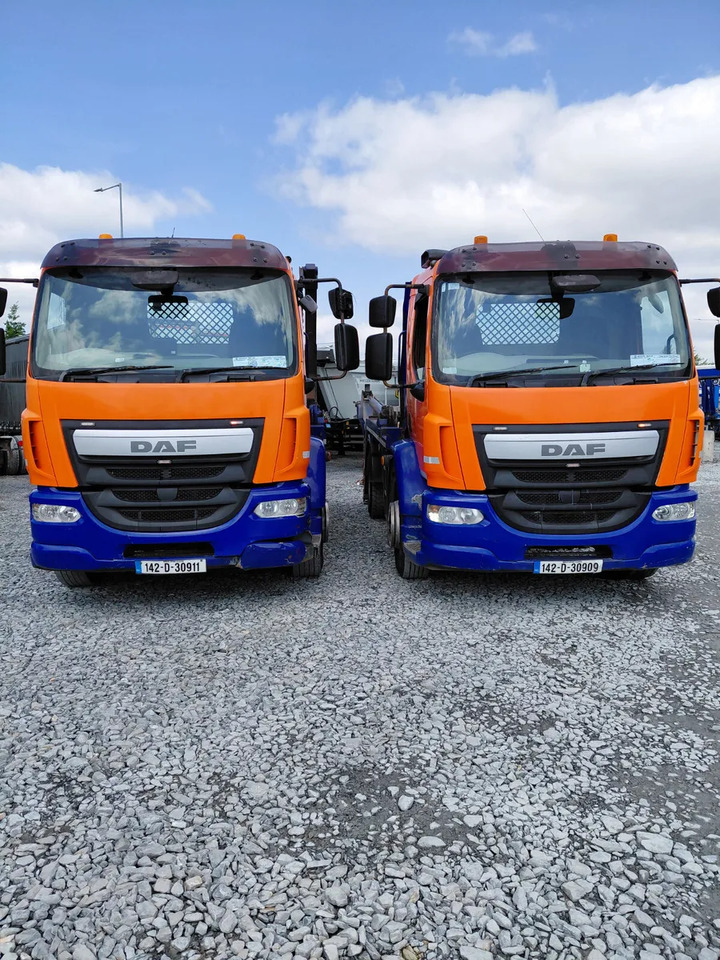2014 DAF LF Skip Loader Day Cab - Ramenový nosič kontajnerov: obrázok 1 2014 DAF LF Skip Loader Day Cab - Ramenový nosič kontajnerov: obrázok 1