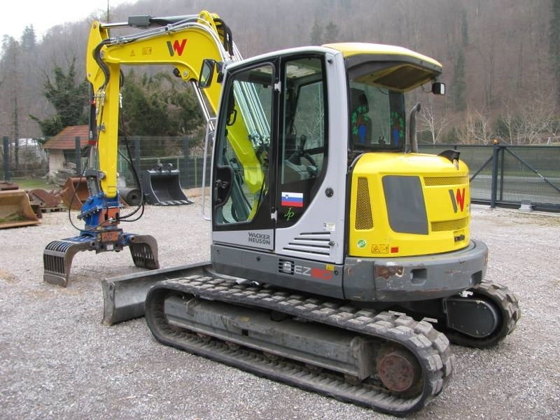 Wacker Neuson EZ 80 z grajferjem - Mini rýpadlo: obrázok 4 Wacker Neuson EZ 80 z grajferjem - Mini rýpadlo: obrázok 4