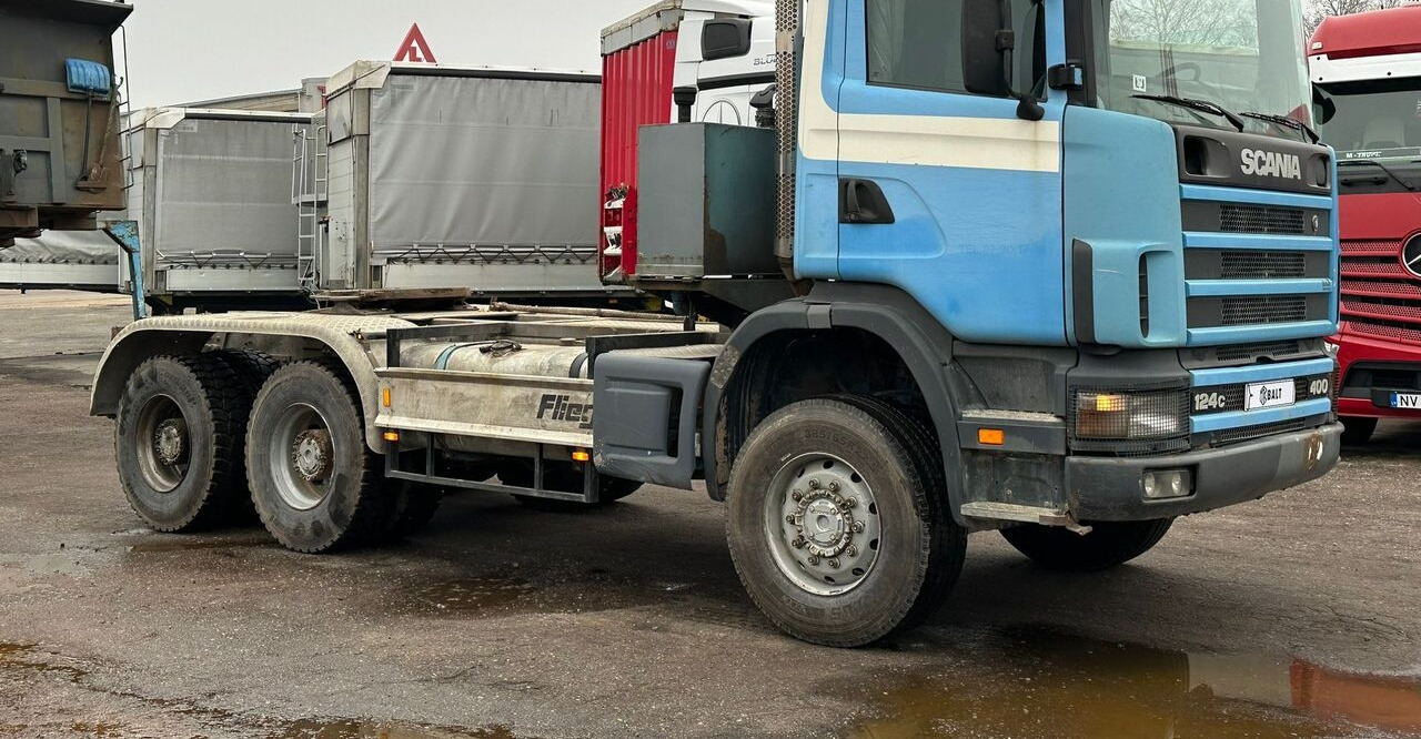 Scania 124C 6x6 steel - Ťahač: obrázok 1 Scania 124C 6x6 steel - Ťahač: obrázok 1