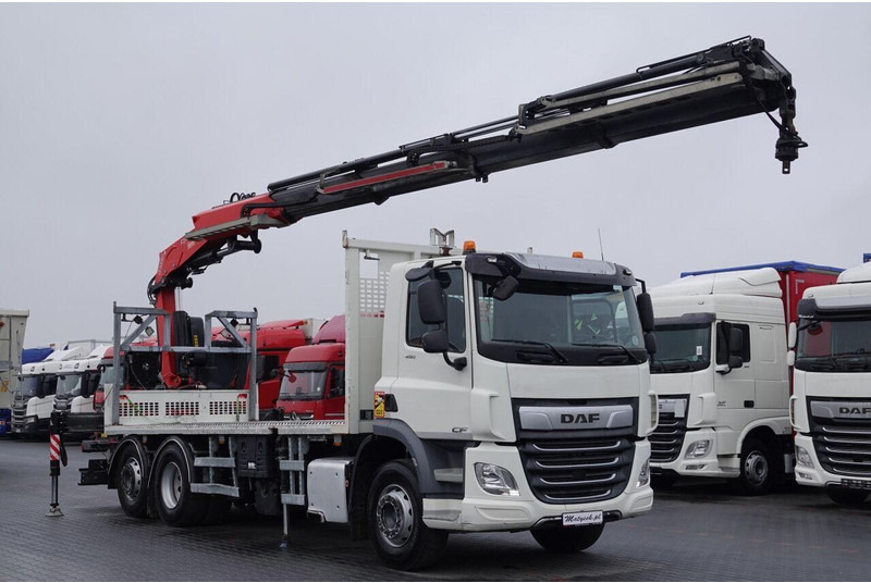DAF CF 450 - Valníkový/ Plošinový nákladný automobil, Auto s hydraulickou rukou: obrázok 3 DAF CF 450 - Valníkový/ Plošinový nákladný automobil, Auto s hydraulickou rukou: obrázok 3
