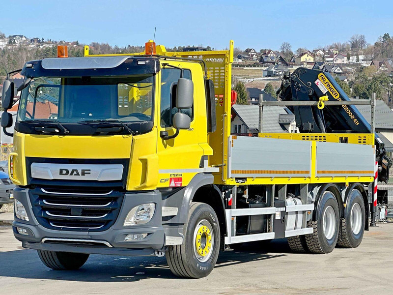 DAF CF 450 * PK 22002 - EH D + FUNK * 6x4 * TOP - Valníkový/ Plošinový nákladný automobil, Auto s hydraulickou rukou: obrázok 4 DAF CF 450 * PK 22002 - EH D + FUNK * 6x4 * TOP - Valníkový/ Plošinový nákladný automobil, Auto s hydraulickou rukou: obrázok 4