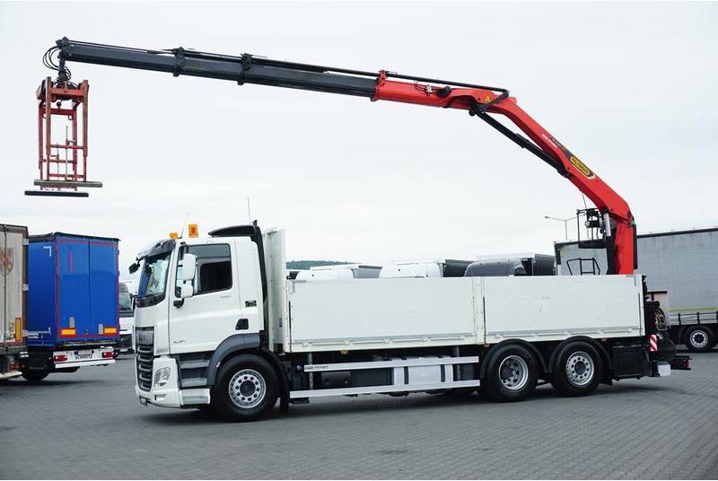 DAF CF / 480 / 6 X 2 / SKRZYNIOWY + HDS / PALFINGER PK 22 001L / OŚ - Valníkový/ Plošinový nákladný automobil, Auto s hydraulickou rukou: obrázok 4 DAF CF / 480 / 6 X 2 / SKRZYNIOWY + HDS / PALFINGER PK 22 001L / OŚ - Valníkový/ Plošinový nákladný automobil, Auto s hydraulickou rukou: obrázok 4