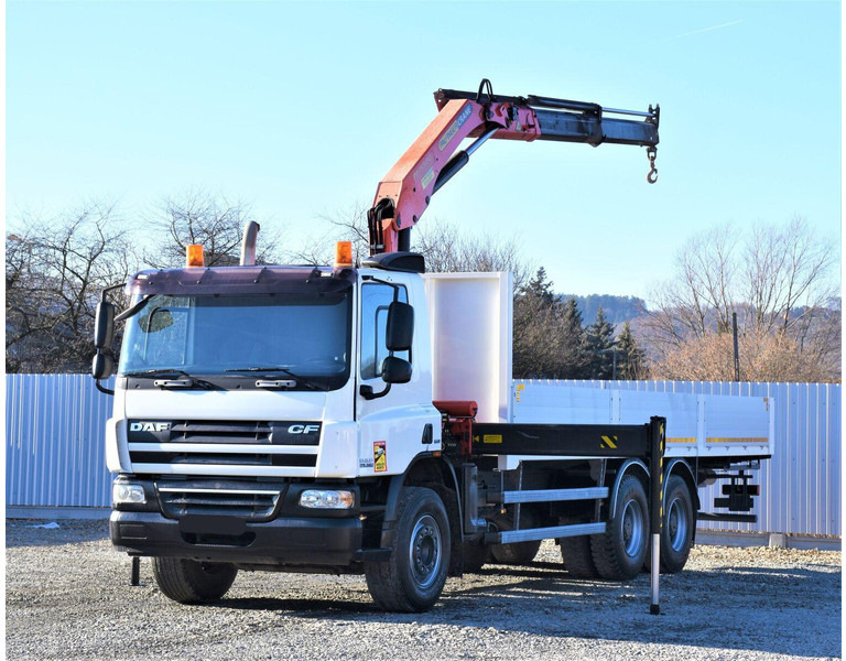 DAF CF 75.360 - Valníkový/ Plošinový nákladný automobil, Auto s hydraulickou rukou: obrázok 2 DAF CF 75.360 - Valníkový/ Plošinový nákladný automobil, Auto s hydraulickou rukou: obrázok 2