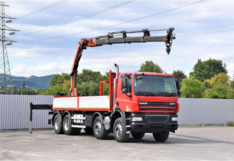 DAF CF 85.410 - Valníkový/ Plošinový nákladný automobil, Auto s hydraulickou rukou: obrázok 2 DAF CF 85.410 - Valníkový/ Plošinový nákladný automobil, Auto s hydraulickou rukou: obrázok 2