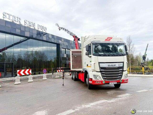 DAF XF 440 6x2 Fassi F365 FLY JIBCranePallet Grippe - Valníkový/ Plošinový nákladný automobil, Auto s hydraulickou rukou: obrázok 2 DAF XF 440 6x2 Fassi F365 FLY JIBCranePallet Grippe - Valníkový/ Plošinový nákladný automobil, Auto s hydraulickou rukou: obrázok 2