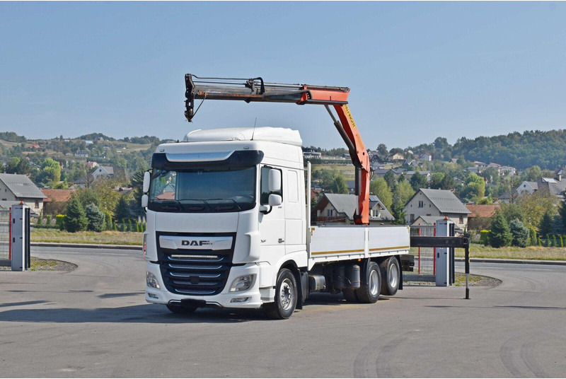 DAF XF 530 Pritsche 6,30 m + PK 15500 * TOPZUSTAND - Valníkový/ Plošinový nákladný automobil, Auto s hydraulickou rukou: obrázok 2 DAF XF 530 Pritsche 6,30 m + PK 15500 * TOPZUSTAND - Valníkový/ Plošinový nákladný automobil, Auto s hydraulickou rukou: obrázok 2