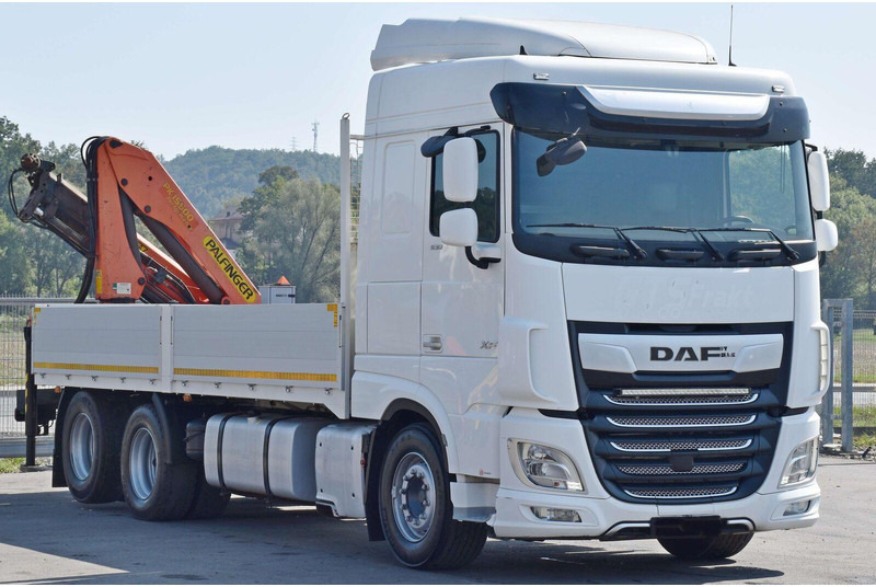 DAF XF 530 Pritsche 6,30 m + PK 15500 * TOPZUSTAND - Valníkový/ Plošinový nákladný automobil, Auto s hydraulickou rukou: obrázok 3 DAF XF 530 Pritsche 6,30 m + PK 15500 * TOPZUSTAND - Valníkový/ Plošinový nákladný automobil, Auto s hydraulickou rukou: obrázok 3