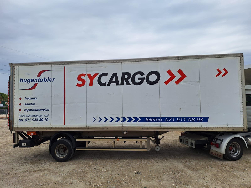 Hess LS35 - BE Koffer + LBW DHollandia 1000 kg semi trailer - Náves skriňové: obrázok 4 Hess LS35 - BE Koffer + LBW DHollandia 1000 kg semi trailer - Náves skriňové: obrázok 4