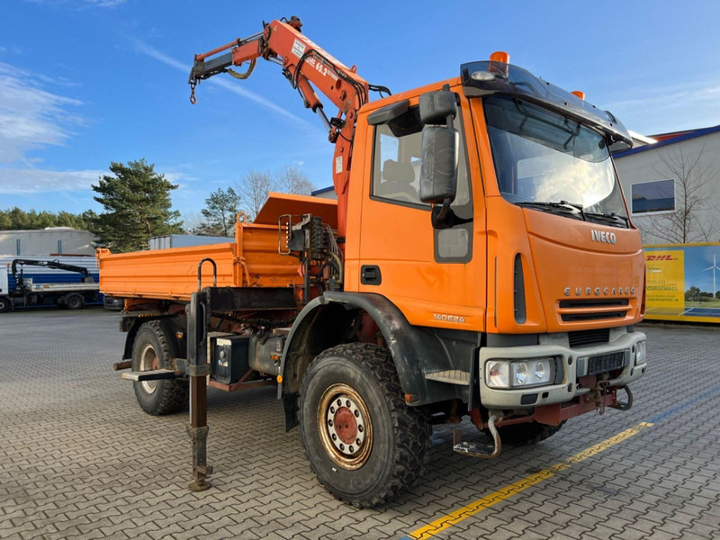 Iveco 140 E 24 4x4 + Atlas AK 65.2 A1 - Sklápač, Auto s hydraulickou rukou: obrázok 2 Iveco 140 E 24 4x4 + Atlas AK 65.2 A1 - Sklápač, Auto s hydraulickou rukou: obrázok 2