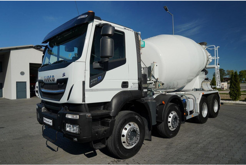 Iveco 400 SL X-WAY STRALIS / 8X4 / BETONOMIESZARKA / IMER / OPONY 100 - Domiešavač: obrázok 2 Iveco 400 SL X-WAY STRALIS / 8X4 / BETONOMIESZARKA / IMER / OPONY 100 - Domiešavač: obrázok 2