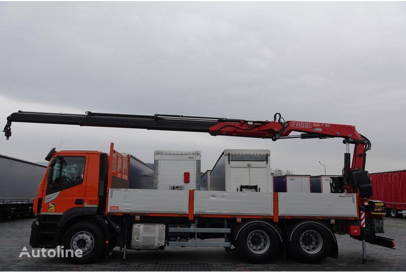 Iveco 420 Flatbed + crane FASSI 185 6x2 - Valníkový/ Plošinový nákladný automobil, Auto s hydraulickou rukou: obrázok 3 Iveco 420 Flatbed + crane FASSI 185 6x2 - Valníkový/ Plošinový nákladný automobil, Auto s hydraulickou rukou: obrázok 3