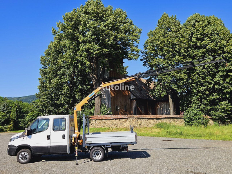 Iveco Daily 35c-15 Doka flatbed + crane Effer - Dodávka valník, Dodávkа s dvojitou kabínou: obrázok 2 Iveco Daily 35c-15 Doka flatbed + crane Effer - Dodávka valník, Dodávkа s dvojitou kabínou: obrázok 2