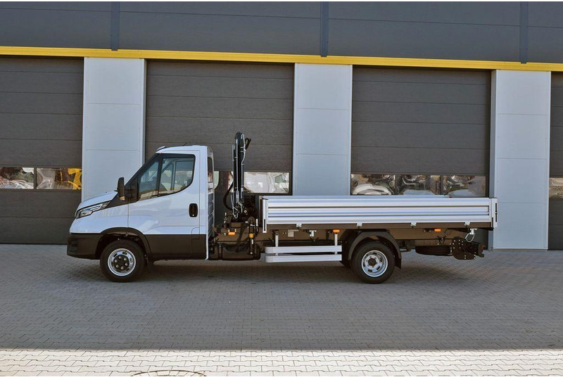 Iveco Daily 50C21H 3 way tipper + crane Hiab T-CLX 029 - Sklápač, Auto s hydraulickou rukou: obrázok 1 Iveco Daily 50C21H 3 way tipper + crane Hiab T-CLX 029 - Sklápač, Auto s hydraulickou rukou: obrázok 1