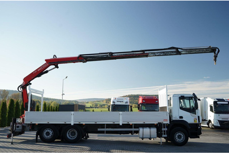 Iveco STRALIS 460 / 6X2 / SKRZYNIOWY 8,1 m + HDS FASSI. F185 MAX UDŹWI - Valníkový/ Plošinový nákladný automobil, Auto s hydraulickou rukou: obrázok 5 Iveco STRALIS 460 / 6X2 / SKRZYNIOWY 8,1 m + HDS FASSI. F185 MAX UDŹWI - Valníkový/ Plošinový nákladný automobil, Auto s hydraulickou rukou: obrázok 5