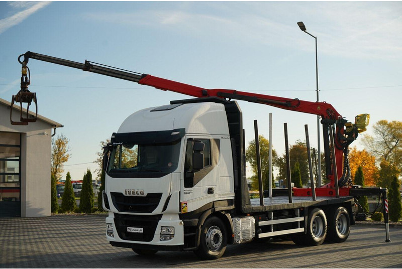 Iveco STRALIS 560 / 6X4 / DO DREWNA / DO DRZEWA / DO LASU / HDS PALFIN - Nákladné vozidlo na prepravu dreva, Auto s hydraulickou rukou: obrázok 2 Iveco STRALIS 560 / 6X4 / DO DREWNA / DO DRZEWA / DO LASU / HDS PALFIN - Nákladné vozidlo na prepravu dreva, Auto s hydraulickou rukou: obrázok 2