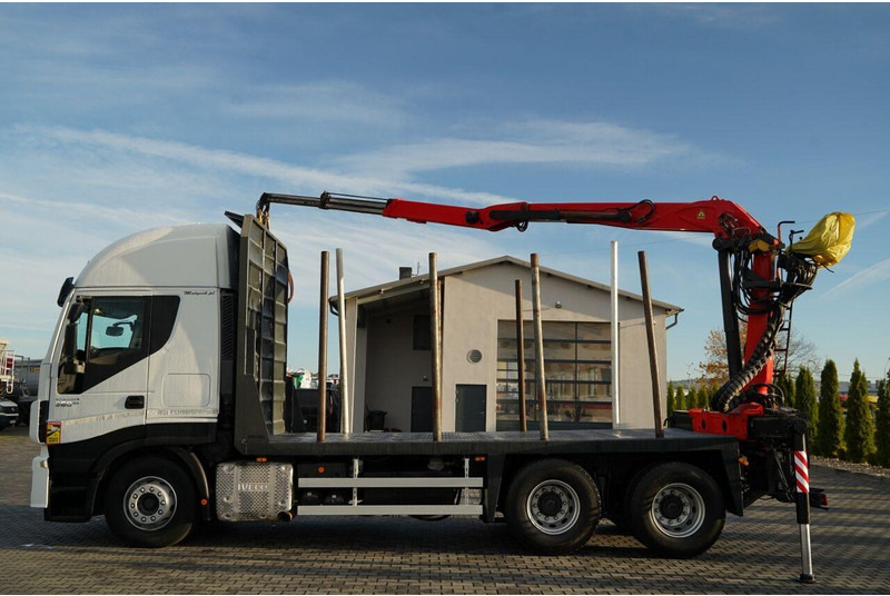 Iveco STRALIS 560 / 6X4 / DO DREWNA / DO DRZEWA / DO LASU / HDS PALFIN - Nákladné vozidlo na prepravu dreva, Auto s hydraulickou rukou: obrázok 3 Iveco STRALIS 560 / 6X4 / DO DREWNA / DO DRZEWA / DO LASU / HDS PALFIN - Nákladné vozidlo na prepravu dreva, Auto s hydraulickou rukou: obrázok 3