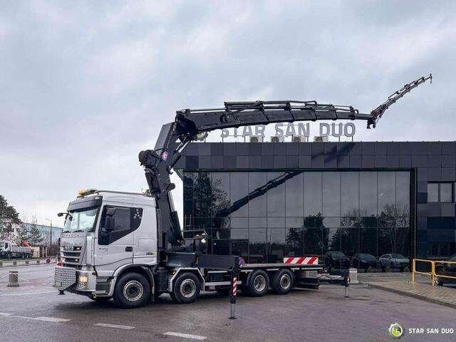 Iveco STRALIS AS320S50Y 8x2 HMF 8520-0K6 FLY JIB Winc - Valníkový/ Plošinový nákladný automobil, Auto s hydraulickou rukou: obrázok 3 Iveco STRALIS AS320S50Y 8x2 HMF 8520-0K6 FLY JIB Winc - Valníkový/ Plošinový nákladný automobil, Auto s hydraulickou rukou: obrázok 3