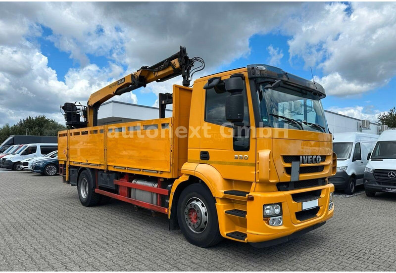 Iveco Stralis 330 - Flatbed truck + crane - Valníkový/ Plošinový nákladný automobil, Auto s hydraulickou rukou: obrázok 2 Iveco Stralis 330 - Flatbed truck + crane - Valníkový/ Plošinový nákladný automobil, Auto s hydraulickou rukou: obrázok 2