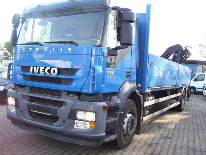 Iveco Stralis 360 - Valníkový/ Plošinový nákladný automobil, Auto s hydraulickou rukou: obrázok 1 Iveco Stralis 360 - Valníkový/ Plošinový nákladný automobil, Auto s hydraulickou rukou: obrázok 1