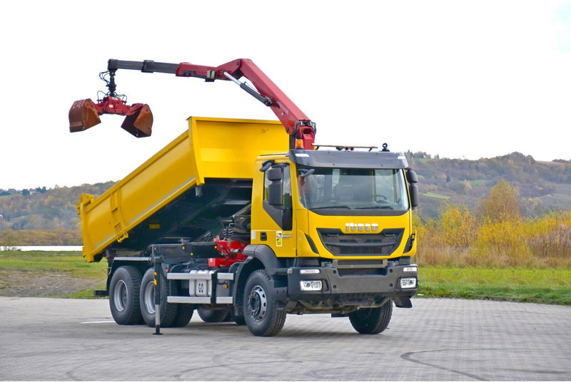 Iveco TRAKKER 360 * Kipper 4,90m* KRAN/FUNK*6x4 - Sklápač, Auto s hydraulickou rukou: obrázok 2 Iveco TRAKKER 360 * Kipper 4,90m* KRAN/FUNK*6x4 - Sklápač, Auto s hydraulickou rukou: obrázok 2