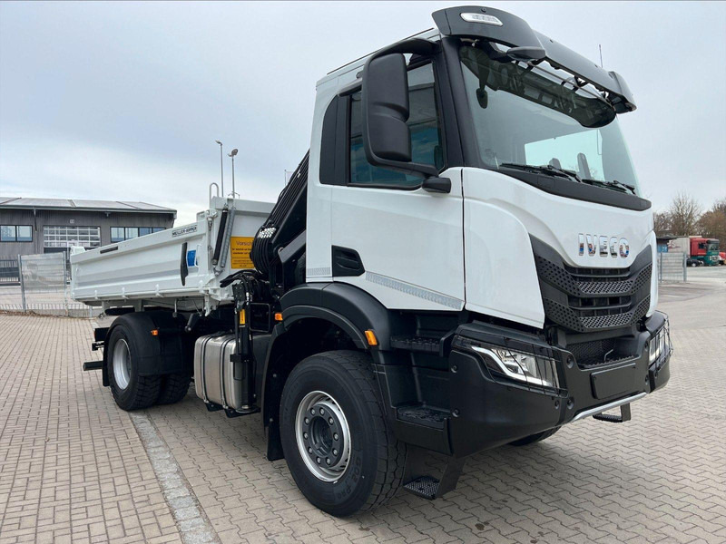 Iveco X-WAY AD200X36/P HR OFF 3 way tipper - Sklápač, Auto s hydraulickou rukou: obrázok 1 Iveco X-WAY AD200X36/P HR OFF 3 way tipper - Sklápač, Auto s hydraulickou rukou: obrázok 1