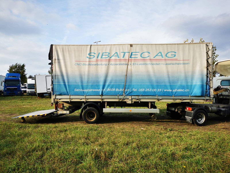 KRAPF BE Trailer Pritsche+Plane + LBW AHT1000 kg - - Plachtový náves: obrázok 2 KRAPF BE Trailer Pritsche+Plane + LBW AHT1000 kg - - Plachtový náves: obrázok 2