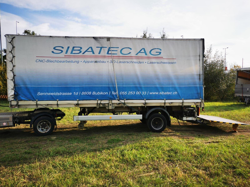KRAPF BE Trailer Pritsche+Plane + LBW AHT1000 kg - - Plachtový náves: obrázok 4 KRAPF BE Trailer Pritsche+Plane + LBW AHT1000 kg - - Plachtový náves: obrázok 4