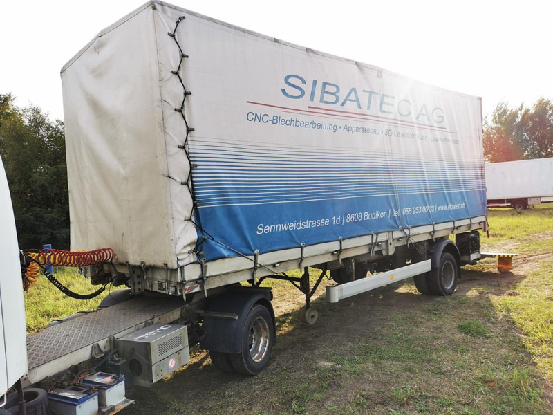 KRAPF BE Trailer Pritsche+Plane + LBW AHT1000 kg - - Plachtový náves: obrázok 3 KRAPF BE Trailer Pritsche+Plane + LBW AHT1000 kg - - Plachtový náves: obrázok 3
