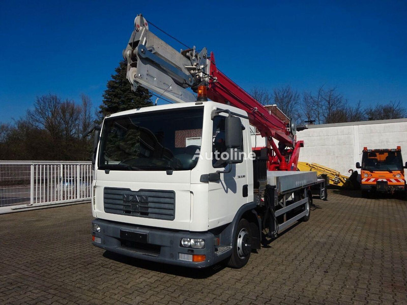 MAN 8.180 TGL - Flatbed+crane - Valníkový/ Plošinový nákladný automobil, Auto s hydraulickou rukou: obrázok 3 MAN 8.180 TGL - Flatbed+crane - Valníkový/ Plošinový nákladný automobil, Auto s hydraulickou rukou: obrázok 3