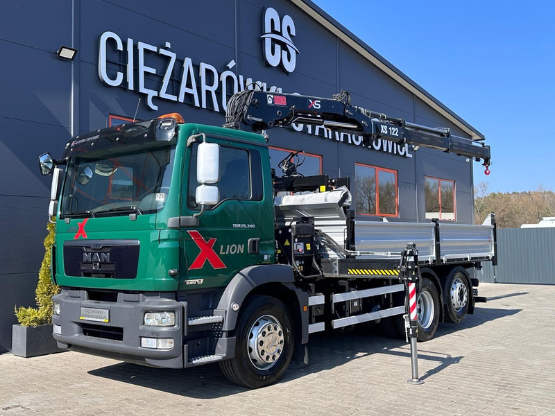 MAN GM TGS TGX 26.340 // E5// 6x2 6x4 //WYWROTKA 3-S / HIAB XS 122 H - Sklápač, Auto s hydraulickou rukou: obrázok 1 MAN GM TGS TGX 26.340 // E5// 6x2 6x4 //WYWROTKA 3-S / HIAB XS 122 H - Sklápač, Auto s hydraulickou rukou: obrázok 1