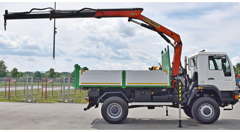 MAN LE 18.280 Kipper 3,70 m + PK 9501 /4x4 - Sklápač, Auto s hydraulickou rukou: obrázok 5 MAN LE 18.280 Kipper 3,70 m + PK 9501 /4x4 - Sklápač, Auto s hydraulickou rukou: obrázok 5