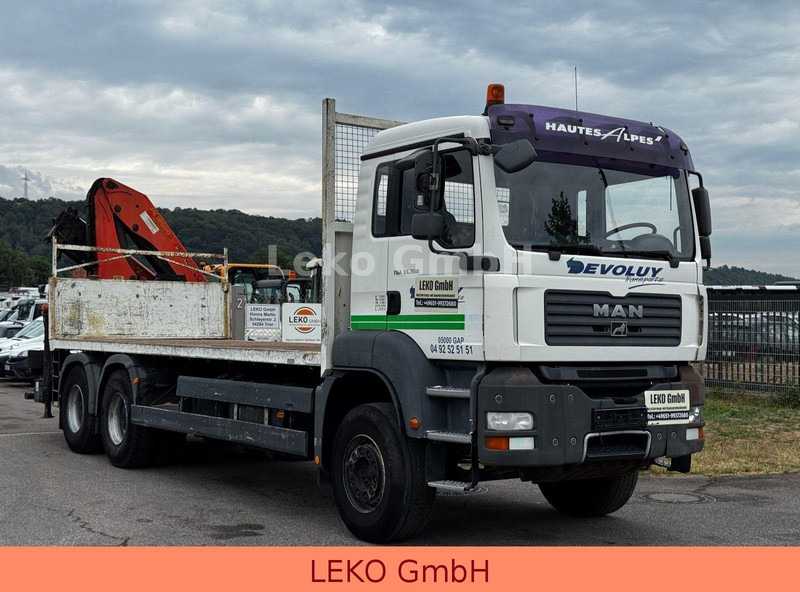 MAN TGA 33.360 - Valníkový/ Plošinový nákladný automobil, Auto s hydraulickou rukou: obrázok 1 MAN TGA 33.360 - Valníkový/ Plošinový nákladný automobil, Auto s hydraulickou rukou: obrázok 1