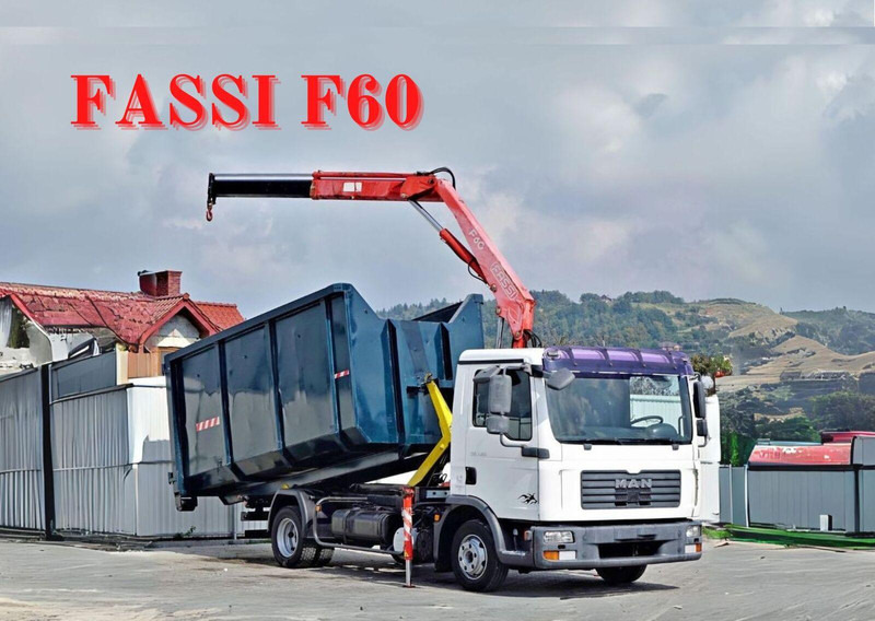 MAN TGL 7.150 + FASSI F60 * TOPZUSTAND - Sklápač, Auto s hydraulickou rukou: obrázok 1 MAN TGL 7.150 + FASSI F60 * TOPZUSTAND - Sklápač, Auto s hydraulickou rukou: obrázok 1